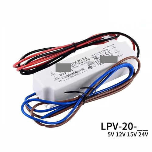 Alimentation LPV-20-24 étanche IP67 à commutation 220V vers 24V continue - 4