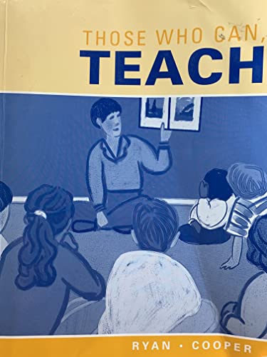 Those Who Can, Teach, Custom Publication 0618173498 Book Cover