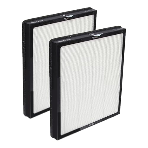 PUREBURG Replacement Filter Compatible with FRESHDEW & DAYETTE AP303 AP304 Air Purifiers, 2-Pack H13 HEPA Activated Carbon & Pre-Filters (Washable) Air Clean Dust VOCs