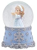 Precious Moments Angel With Snowflake Waterball