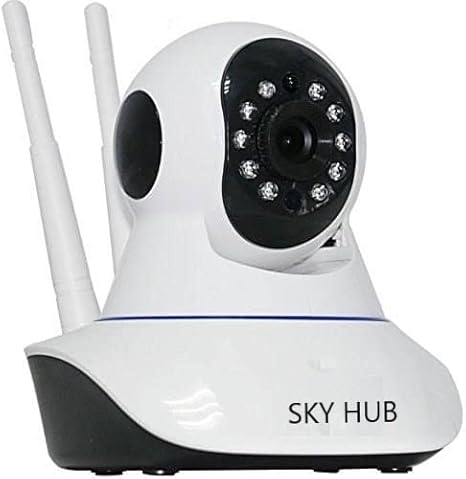 SKY HUB V380 Pro HD 1080P Night Vision Wireless WiFi IP Camera with 2 Way Audio and Upto 64 GB SD Card Support 50% Off CCTV Camera| Indoor Outdoor Usage