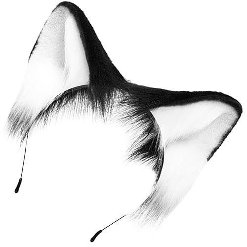 Bandeau à cheveux compact en peluche douce pour costume de scène