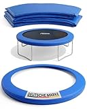Terena Trampolin Randabdeckung Ø 305 cm – Hochwertige Randabdeckung Trampoline 305 – Extra dick gepolstert – Trampolin Schutzrand UV-beständig – Federabdeckung Umrandung Trampoline – Trampolinzubehör