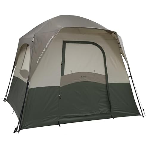 ALPS Mountaineering Wildwood 6-Person Tent – Olive/Taupe