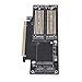 RiToEasysports Cards Reader Double Heat Dissipation M.2 NVME A PCIE X4/X8/X16 NGFF MSATA Converter Expansion for Transfer Efficient Efficient Data