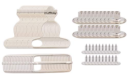 [BIKICOCO] `̃XC_[ƖDڂ̂Ȃ{^S̓IȃTXy_[_K[obNA3.8 cm ꕝ - Vo[ - 20Zbg