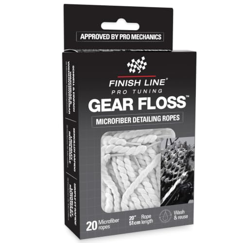 Finish Line Gear Floss Microfiber Cleaning Rope Bike Detailing Tool
