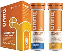Nuun Immunity: Immune Support Hydration Supplement, Electrolytes, Antioxidants, Vitamin C, Zinc, Turmeric, Elderberry,...