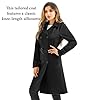 FARVALUE Women's Waterproof Trench Coat Long Doubl... #2