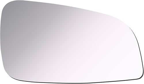 ReYee Espejo de cristal para Chevrolet Malibu LS 2008-2012, LT 2007-2009 Saturn Aura Passenger lado derecho espejo de vidrio RH sin placa de