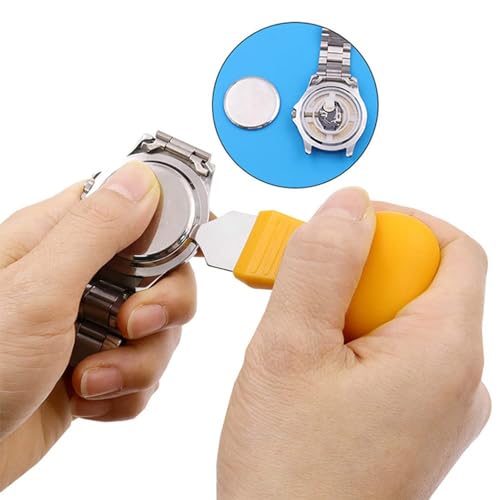 2 Stück Uhrendeckelöffner Batteriewechsel,Uhrenöffner Werkzeug Set,Reparaturwerkzeug Uhrengehäuseöffner,Uhrengehäuseöffner,Uhr Batteriewechsel Werkzeug für Verschiedenen Größen Armbanduhren Uhr
