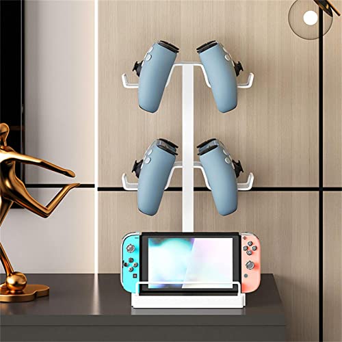 Suporte do controlador,Cabide de fone de ouvido de 2 camadas | Acessórios de jogos de metal antiderr