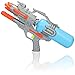 com-four® Pistolet à Eau XL avec Fonction Pompe - Pistolet à Eau avec portée de 1000ml et 7m - Jouet Aquatique pour Enfants (01 pièce - Bleu)