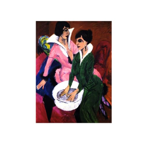 Tableau Woman 4 solution deco grand mur vide impression sur toile 105x80cm sans cadre