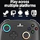 Anbernic RG P01 RGP01 Wireless Game Controller Bluetooth Game Controller PC Gamepad Compatible with Switch/PC/Steam/Android/IOS (Black)