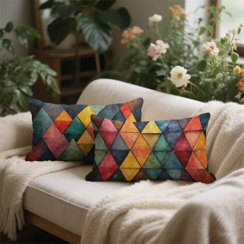 Housse de coussin 50x80 imperméable avec fermeture éclair cachée - 4