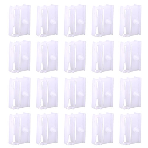 bmw e36 door panel - beler 20pcs Exterior Panel Door Sill Side Skirt Trim Moulding Clips Fasteners for BMW E36 E46 51718184574