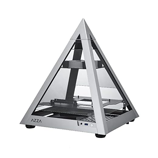 AZZA CSAZ-806 Pyramid Mini Boîtier Tour Moyenne