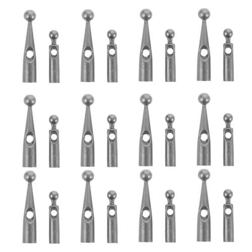 Cuentas para punta de paraguas Yardenfun de metal, tamaños de 2 mm y 3 mm para repuesto