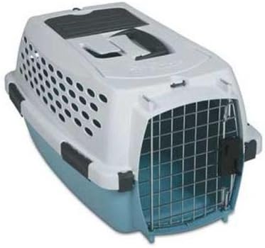 Kennel Cab Medium Linen Teal 22x15.8x11.8"h