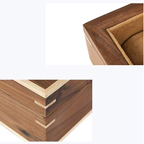 Caja shaker de madera personalizada relojes grandes soportes unisex 4