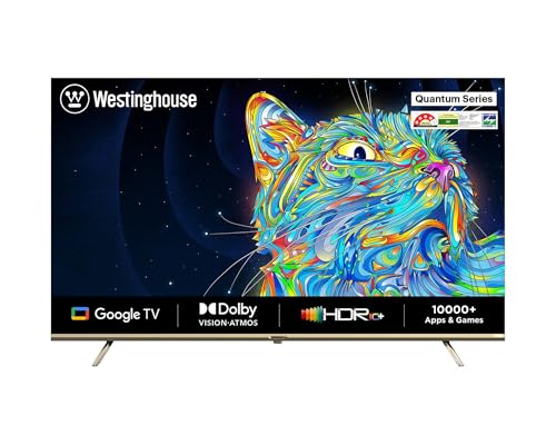 Image of Westinghouse 164 cm (65 inches) Quantum Series Ultra HD LED Google TV WH65GTX50 (Rose Gold)