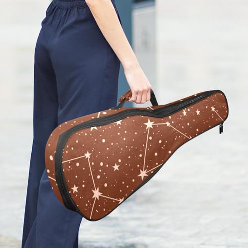 JRHEJTHH Housse durable pour ukulélé étanche avec épaules réglables pour ukulélé de 53,3 cm, 58,4 cm, 61 cm, rembourrage épais, motif étoilé – Marron, Multicolore., 25.9x9x3.1in/66x23x8cm, Moderne - Les Beatles, Paul McCartney, John Lennon, RIngo Starr, George Harrison JRHEJTHH Housse durable pour ukulélé étanche avec épaules réglables pour ukulélé de 53,3 cm, 58,4 cm, 61 cm, rembourrage épais, motif étoilé – Marron, Multicolore., 25.9x9x3.1in/66x23x8cm, Moderne – Image 7