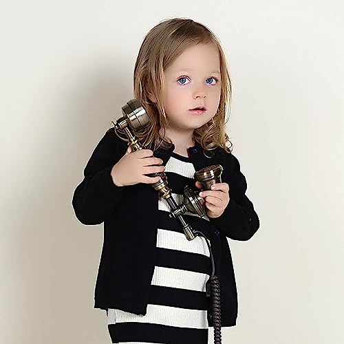 Girls Crewneck Cardigan Sweater Knit Button Dowm Long Sleeve Jacket Coat Soft Solid Color Tops Fall Winter Outwear2