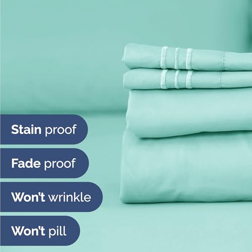 image for CGK Unlimited Twin Size 3 Piece Sheet Set - Comfy Breathable & Cooling