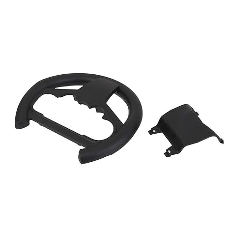 Ubersweet Imported Steering Racing Wheel with Tray For PlayStation PS4 Gamepad Controller Black