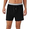 Hanes mens Exposed Waistband Knit - Multiple Packs Available boxer shorts, Assorted (Pack of 5), X-Large US