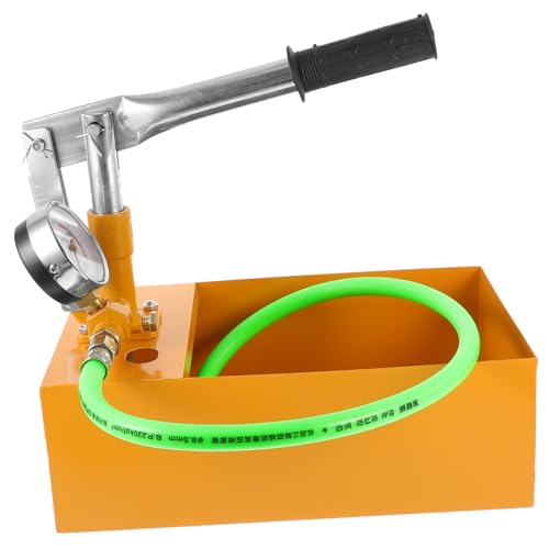 Cabilock 40kg Hydrauliktester Mit Druckprüfpumpe Aus Aluminium Wasserdruck Test Werkzeug Hydrostatische Prüfung Für Hydrauliköl Und Wasser