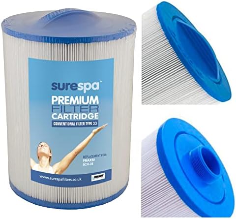 Paire De Filtres Pour Jacuzzi - Compatible Unicel C-4310, Pleatco PWW10, SC750, Etc. - 10 M² - Diam. 10.8 Cm