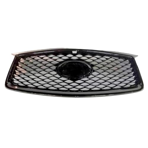 Calandre nid d'abeille noir brillant haut de gamme pour pare-choc supérieur d'INFINITI QX50