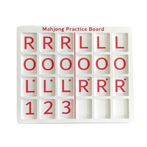 Solo Mahjong Board Practice, Portable American Mahjong miniatura 1