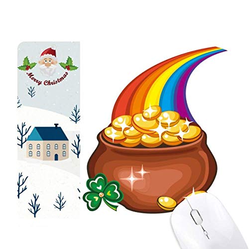 Tapis de souris trèfle St. Patrick rainbow brillant cadeau irlande