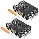 AITRIP 2 Pack ZK-1602T Bluetooth Amplifier Board, Bluetooth 5.0 Power Amp for Home Speakers 2.0 Channel 160W+160W Stereo Mini Amplifier Module for DIY Speakers