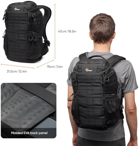 Lowepro Mochila para câmera ProTactic BP 350 AW III, acesso a 4