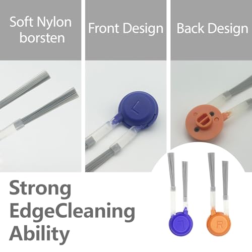Image of Side Brush Accessorie for Narwal Freo Z10, Freo Pro Robot Vacuum Cleaner | Freo Z10 Replacement 5 Pairs Side Brushes 10 Pcs