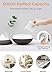 InnoGear 500ml Aromatherapy Essential Oil Diffuser Wood Grain Aroma Diffusers Cool Mist Humidifier with Timer Adjustable Mist 7 Color Changing Night Lights Waterless Auto Shut-Off
