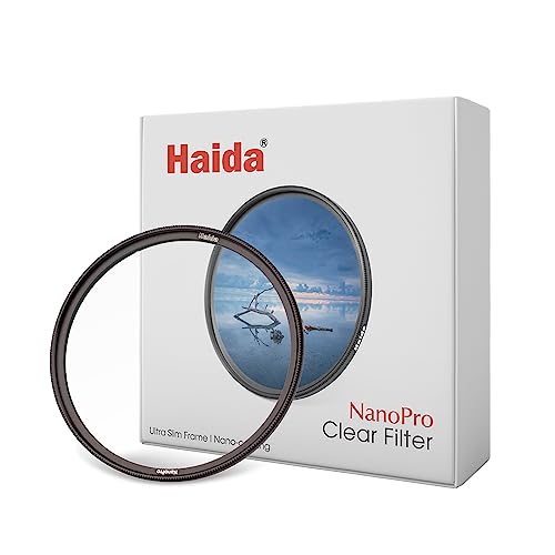 Filtro de vidrio HD Haida NanoPro 86mm resistente a los arañazos y agua