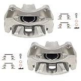 Autoround 18B5032 18B5033 Front Brake Caliper with Bracket fit for Jeep Compass/Patriot 2007-2017, Chrysler...