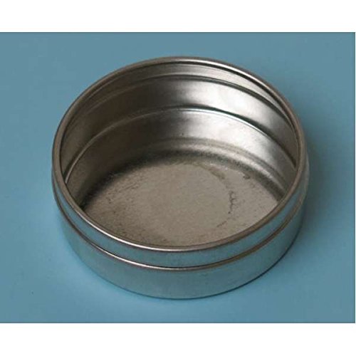 1/2 oz Bottom, Flat - Industrial Round Seamless Tins,48 Case Pack