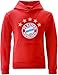 Produktbild FC Bayern München | Hoodie Essential | Kapuzenpullover | Kinder | Navy oder Rot