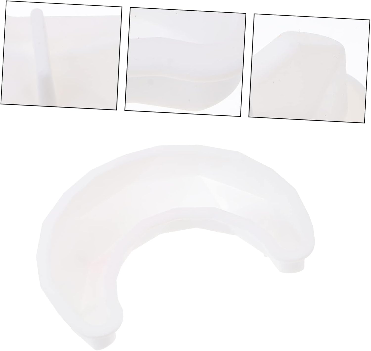 3pcs Silicone Moon Shape Mousse Cake Mold Non-stick Baking Pan Cheesecake and Moon Cake Maker