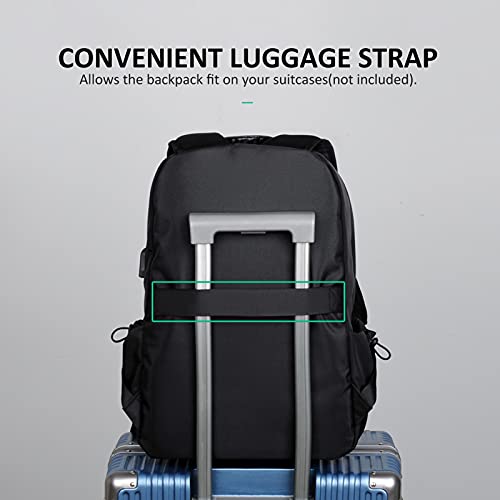 Pacote Esportivo, Gainty Mochila esportiva com porta de carregamento USB feminino masculino bolsa de