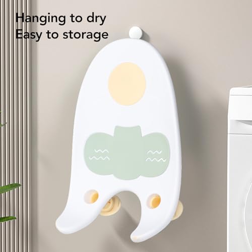 Image of Baby Bath Support, Infant Non Slip Bath Support Tub, Bath Net Baby Bath Tub Lying Support Bracket Bath Sling Mesh for Newborn Boys Girls to Toddler (White)