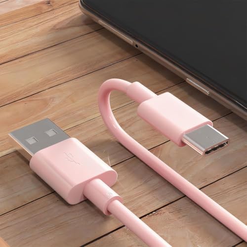 Image of 3.3FT Pink Cute iPhone 17 /16 /15 Car Carplay Cable, USB A to USB C Cord | for iPhone 17 /16 /15 Pro Max,17E /16E /Plus, USB A to USB C Cable for iPad 10th /11 Gen,iPad Pro 12.9,Air 5th /4th Charging Cord
