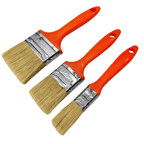Premium Boiled Bristle Paint Brush Set