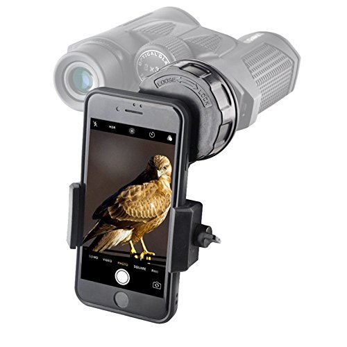 image for SOLOMARK Cell Phone Adapter Mount – Compatible with Binocular Monocu